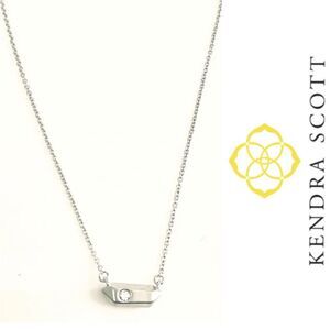 NWOT Kendra Scott Silver Charly Necklace
